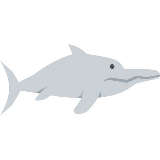 Ichthyosaurus ichthyosaurus dinosaur wild life icon Ichthyosaurus ichthyosaurus dinosaur wild life icon