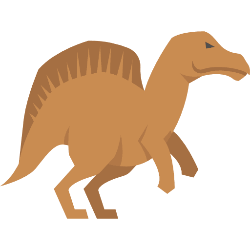 Ouranosaurus animals wild life herbivore icon Ouranosaurus animals wild life herbivore icon