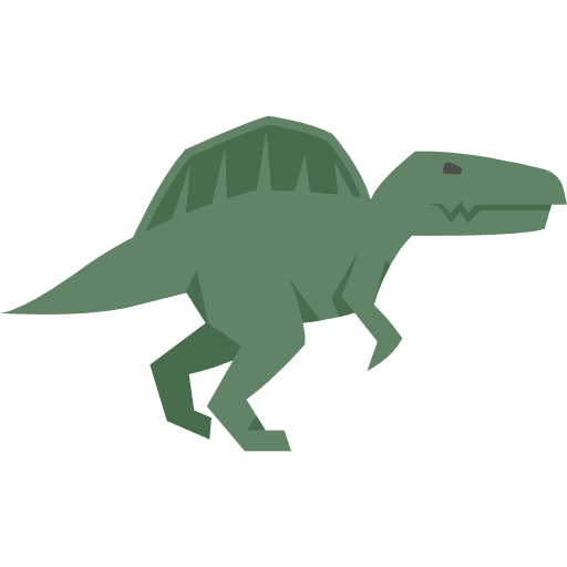 Spinosaurus wild life extinct carnivore icon Spinosaurus wild life extinct carnivore icon