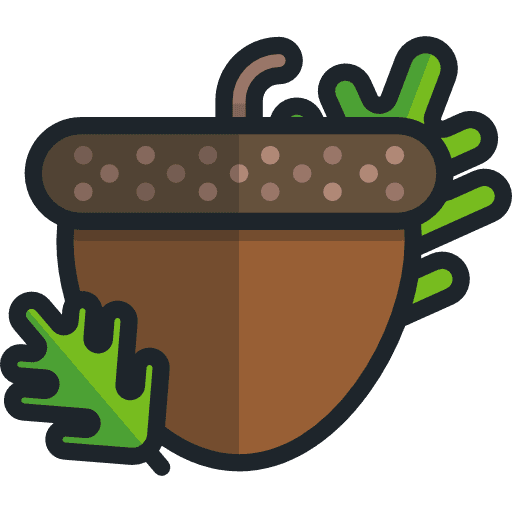 Acorn healthy food vegetarian nature icon Acorn healthy food vegetarian nature icon