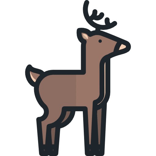 Deer deer zoo buck icon Deer deer zoo buck icon