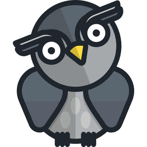 Owl animals hunter wild life icon Owl animals hunter wild life icon