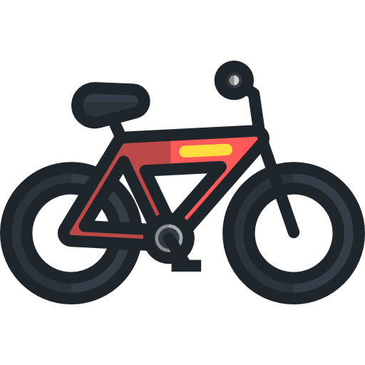 Bicycle exercise transportation vehicle icon Bicycle exercise transportation vehicle icon