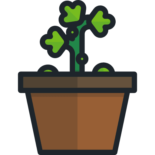 Flower pot plant flowers home decoration icon Flower pot plant flowers home decoration icon