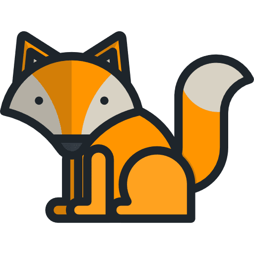 Fox zoo wildlife animal kingdom icon Fox zoo wildlife animal kingdom icon