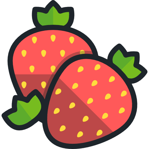 Strawberry strawberry fruit vegetarian icon Strawberry strawberry fruit vegetarian icon