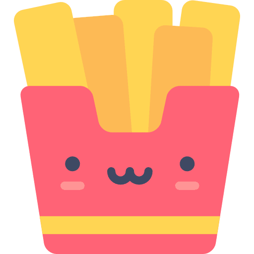 French fries fries restaurant food icon