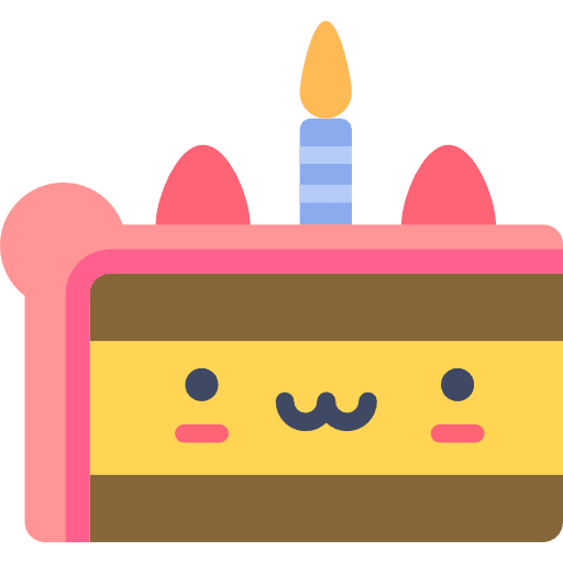 Piece of cake food and restaurant birthday and party piece of cake icon