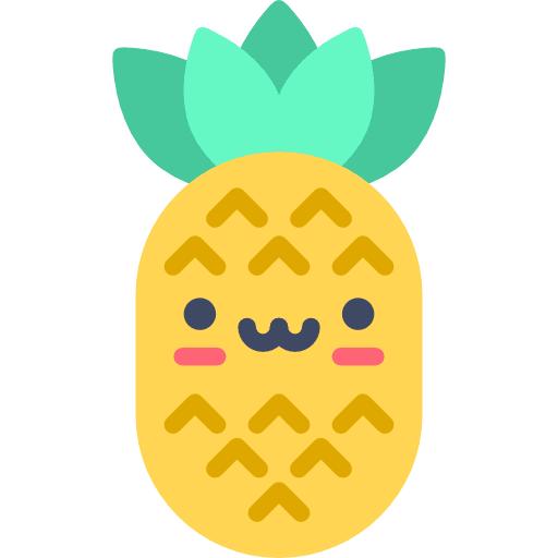 Pineapple food and restaurant pineapple foods icon