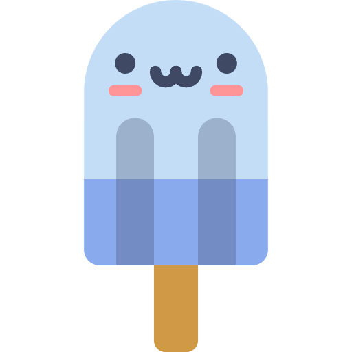 Popsicle summertime sweet food icon