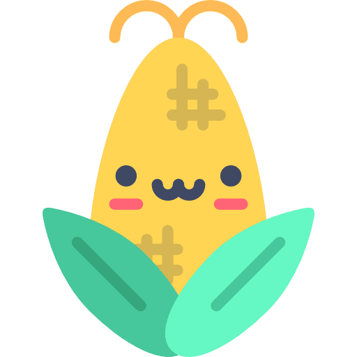 Corn cereal healthy food food and restaurant icon