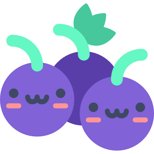 Grapes healthy food grapes fruit icon