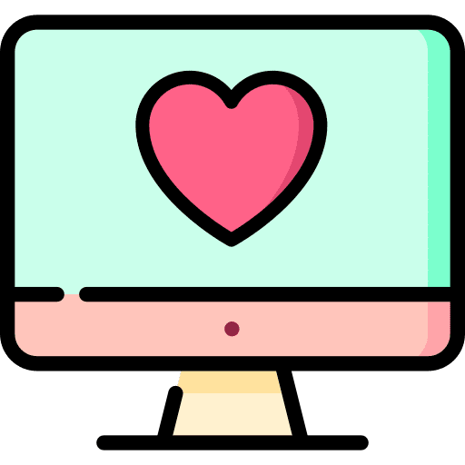 Valentines romance romantic lover icon