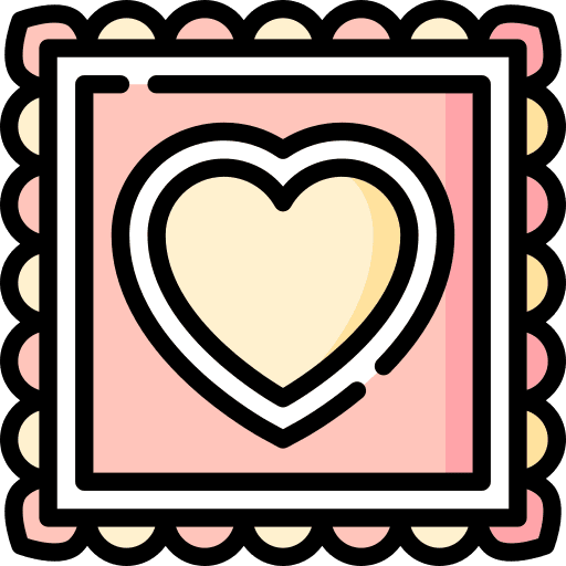 Valentines valentines lace love icon
