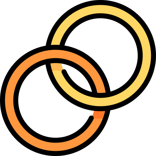 Valentines wedding love romance icon