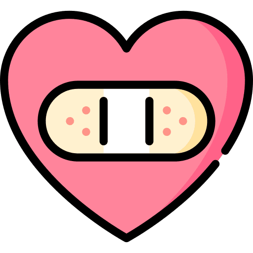 Valentines lover romantic heart icon