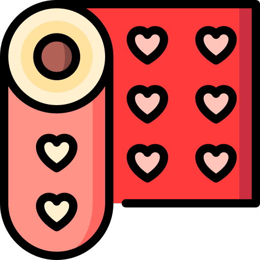 Valentines paper lover romance icon