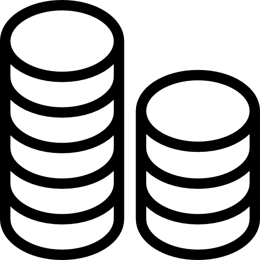 Coin money business and finance cash icon