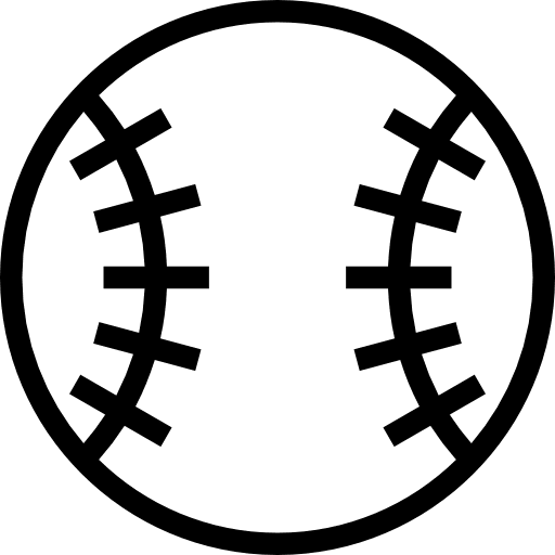 Baseball sports and competition team sports softball icon