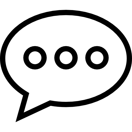 Chat chat multimedia communication icon