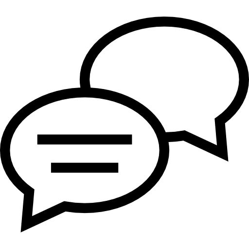 Chat communications chat conversation icon