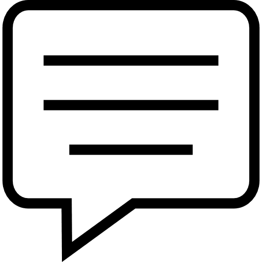 Chat chat multimedia communication icon