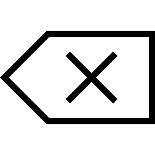 Delete cancel ui interface icon