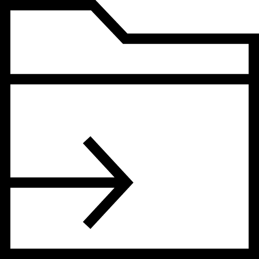 Folder office material data storage folder icon