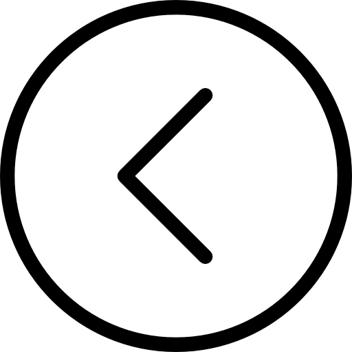 Left go back less previous icon