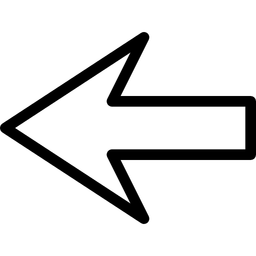 Left return back arrows icon
