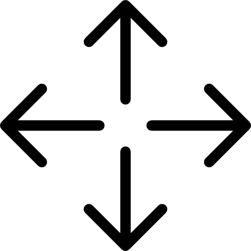 Directions expand arrows directions icon