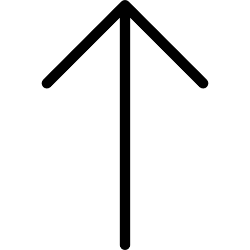Up up arrow orientation arrow icon