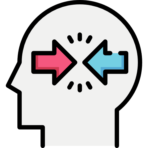 Conflict healthcare and medical conflict mental icon Conflict healthcare and medical conflict mental icon