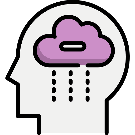 Negative head medicine negative icon Negative head medicine negative icon