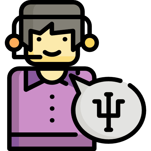 Call center headset person commerce and shopping icon Call center headset person commerce and shopping icon