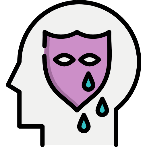 Emotion mental healthcare and medical crying icon Emotion mental healthcare and medical crying icon