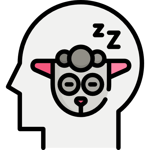 Insomnia motivation head insomnia icon Insomnia motivation head insomnia icon