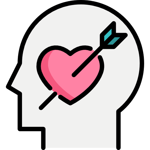 Passion mental healthcare and medical passion icon Passion mental healthcare and medical passion icon