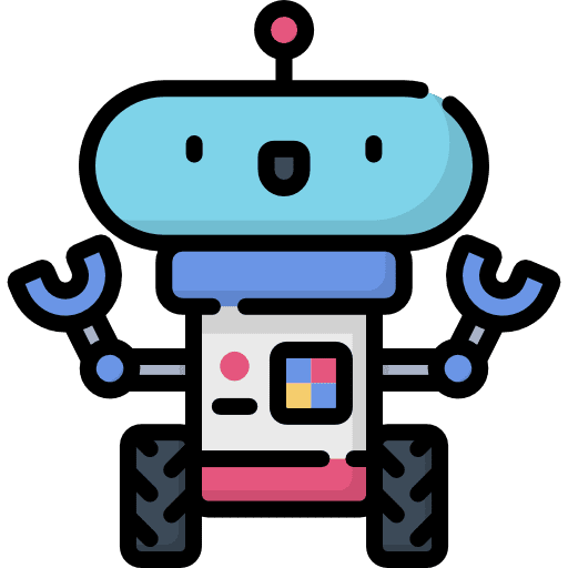 Robot technology miscellaneous wheels icon