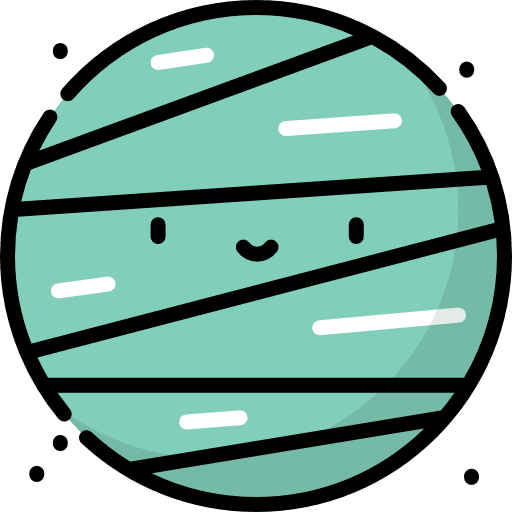 Planet solar system planet science icon Planet solar system planet science icon
