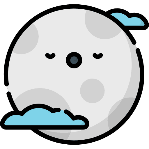 Moon astronomy weather full moon icon Moon astronomy weather full moon icon