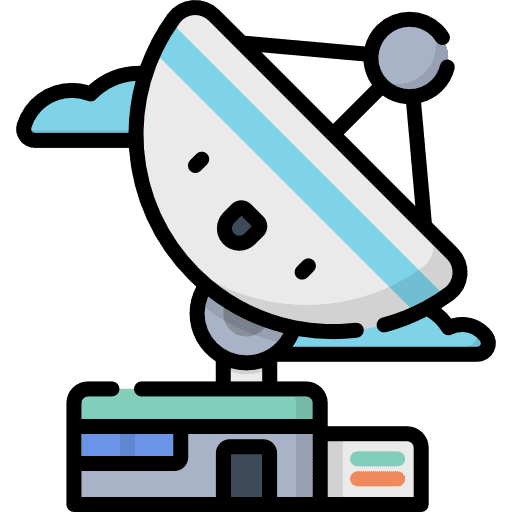 Satellite dish antenna radar satellite dish icon Satellite dish antenna radar satellite dish icon