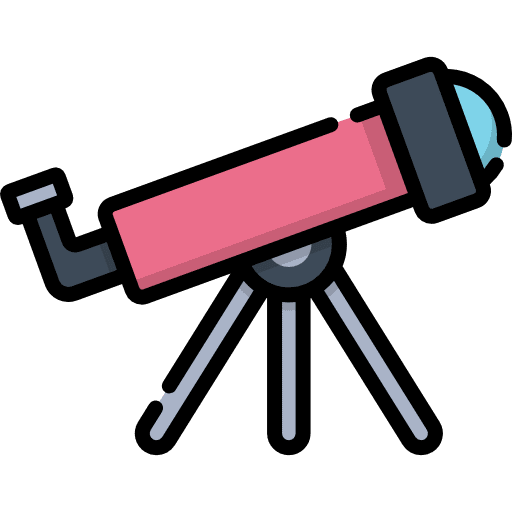 Telescope science observation miscellaneous icon Telescope science observation miscellaneous icon
