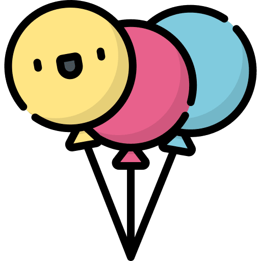 Balloons party balloons celebration icon Balloons party balloons celebration icon