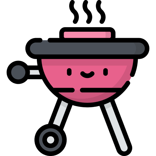 Grill summertime cooking equipment food and restaurant icon Grill summertime cooking equipment food and restaurant icon
