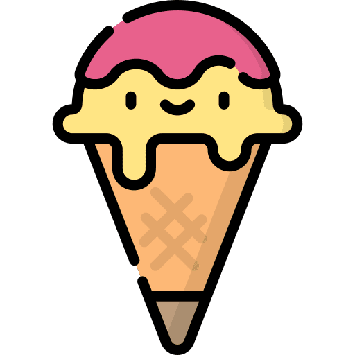 Ice cream sweet dessert summer icon Ice cream sweet dessert summer icon