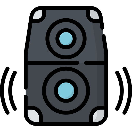 Speaker technology electronics speaker icon Speaker technology electronics speaker icon