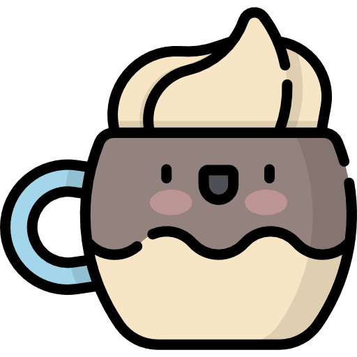 Frappuccino kawaii food and restaurant food icon Frappuccino kawaii food and restaurant food icon