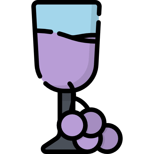 Wine wine food and restaurant kawaii icon Wine wine food and restaurant kawaii icon