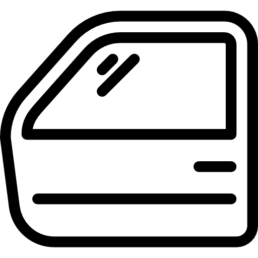 Car door car door transportation garage icon